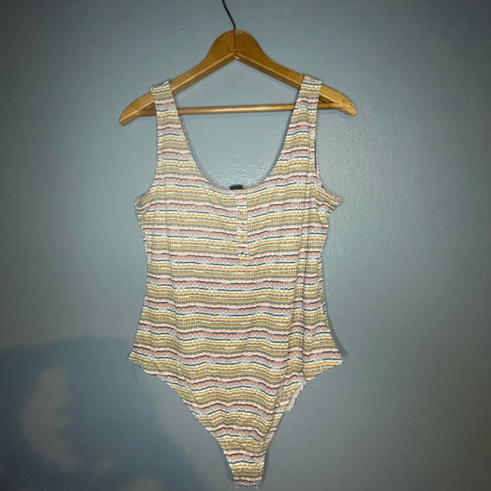 Striped Bodysuit